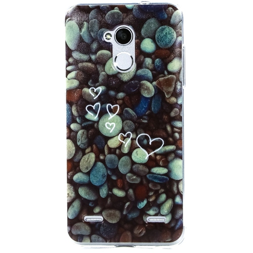 

Накладка силиконовая Goodcase ZTE Blade V7 Lite Камни