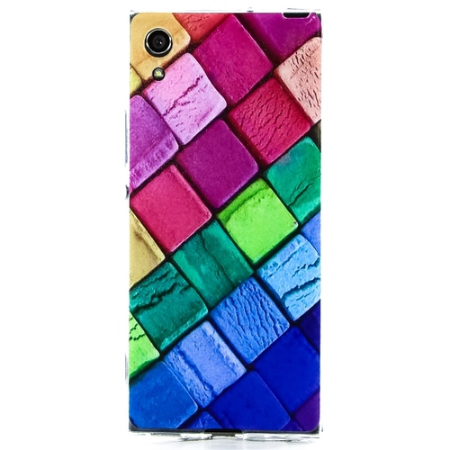 

Накладка силиконовая Goodcase Sony Xperia XA1 Кубики