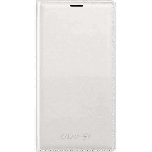 Чехол-книжка Samsung Flip Wallet Galaxy S5 (EF-WG900BWEGRU) White фото 