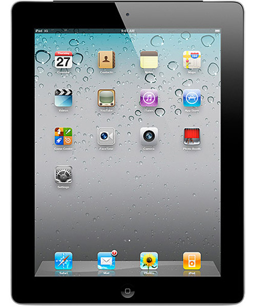 Планшет Apple iPad 2 16Gb WI-FI (Apple A5/9.7"/16Gb)A1395 Black фото 