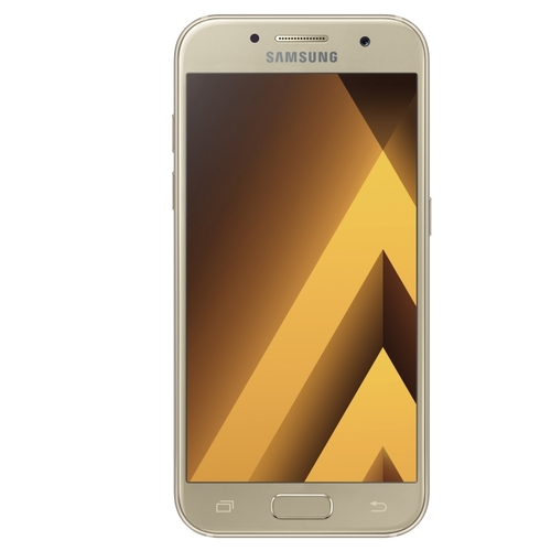 Телефон Samsung A320F/DS Galaxy A3 (2017) Gold фото 