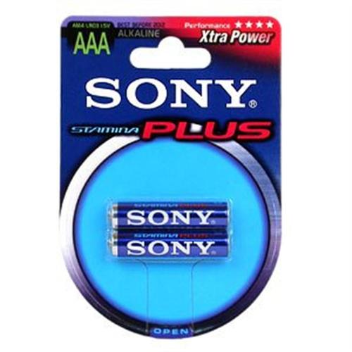 Батарейки Sony LR03 AAA Stamina Plus (блистер 2шт.) фото 