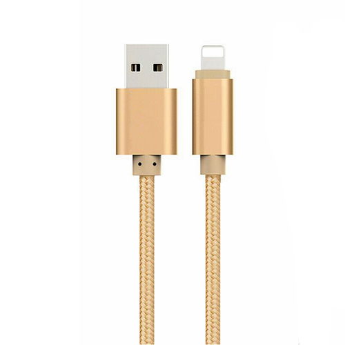 USB кабель uBear iPhone5/iPad mini 8pin Lightning Gold фото 