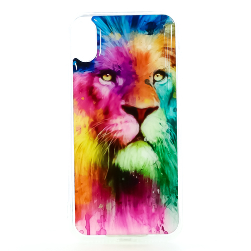 

Накладка силиконовая IceTwice iPhone X Лев цветной №1207