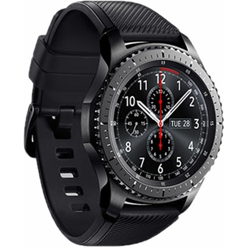 Умные часы Samsung SM-R760 Gear S3 Frontier Dark Grey фото 