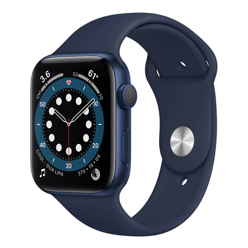 Умные часы Apple Watch Series 6 44mm A2292 Aluminum Case with Sport Band Blue фото 