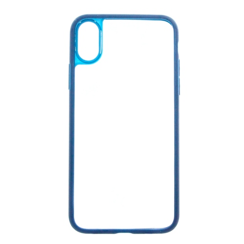 Накладка силиконовая Goodcom Frame Iphone X Dark Blue фото 