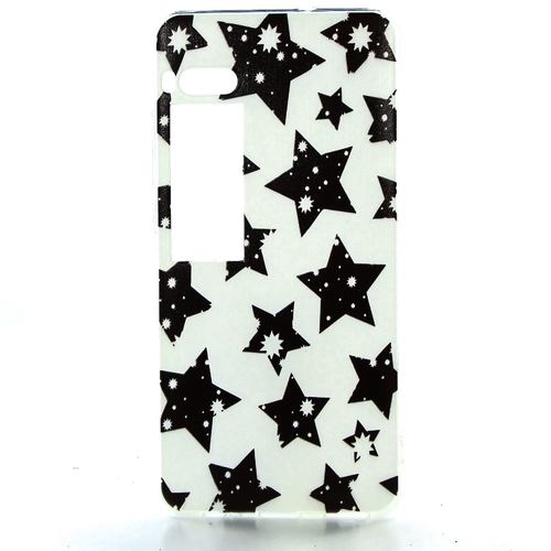 Накладка силиконовая Goodcase Meizu Pro 7 Черные звезды фото 