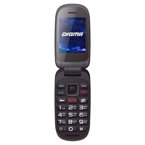 Телефон Digma A240 2G Black фото 
