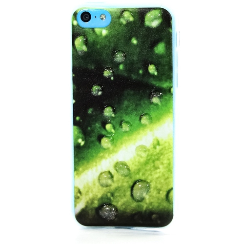 

Накладка силиконовая iPhone 5C Листочек (DJ)