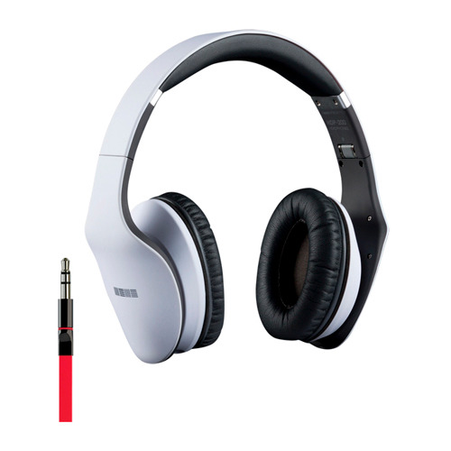 

Стерео компьютерная гарнитура InterStep HDP-200 с микрофоном + адаптор для ПК White