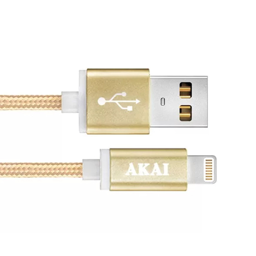 

USB кабель Akai CE-604 8-pin 1m Gold