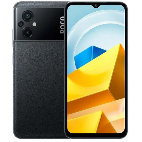 Телефон Poco M5 64GB Ram 4Gb Black фото 