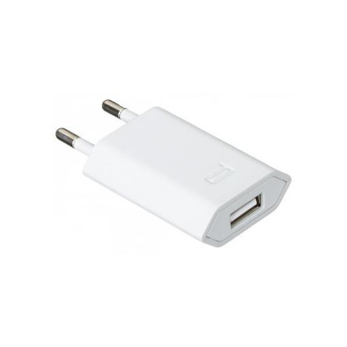 Сетевое зарядное устройство iPhone 1000 mAh (без кабеля) Pockets Spechr-022 White фото 