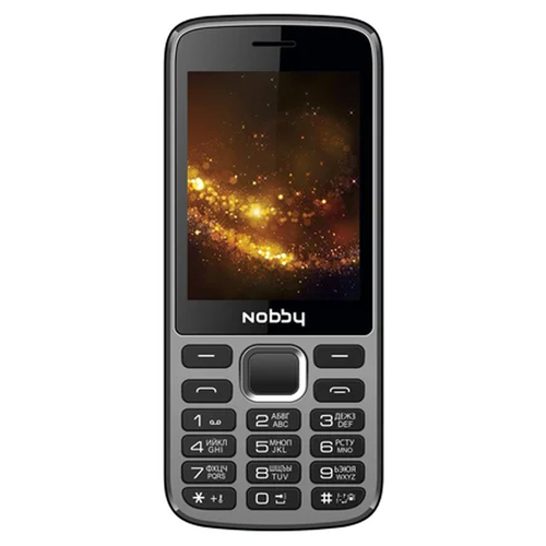 Телефон Nobby 300 Grey Black фото 