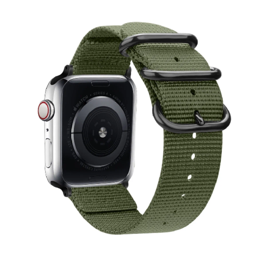 Ремешок TFN Canvas Band (AWCB44C03) для Apple Watch 42/44 mm Army Green фото 