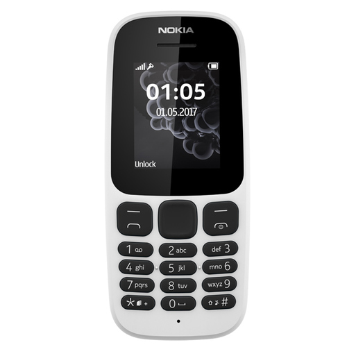 

Телефон Nokia 105 Dual sim (2017) White