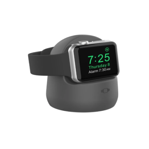 Подставка для зарядки Deppa Stand Apple Watch Silicone Grey фото 