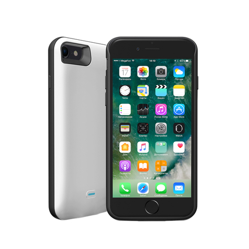 Накладка-аккумулятор Deppa NRG Case iPhone 7 2600 mAh White фото 